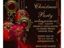 16 Free Printable Elegant Christmas Party Invitation Template Free PSD File for Elegant Christmas Party Invitation Template Free