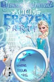 17 Create Frozen Birthday Invitation Template in Photoshop by Frozen Birthday Invitation Template