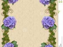 17 Free Hydrangea Wedding Invitation Template Maker for Hydrangea Wedding Invitation Template