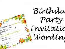 17 How To Create Invitation Card Text Birthday in Photoshop with Invitation Card Text Birthday