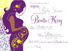 17 The Best Elegant Baby Shower Invitation Templates With Stunning Design for Elegant Baby Shower Invitation Templates