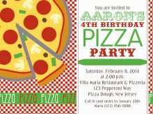 18 Adding Pizza Party Invitation Template in Photoshop by Pizza Party Invitation Template