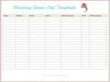 18 Create Wedding Invitation List Template Excel Maker for Wedding Invitation List Template Excel