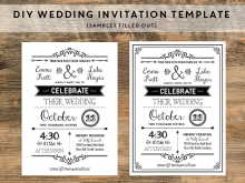 18 Online Diy Wedding Invitation Template Free in Photoshop with Diy Wedding Invitation Template Free