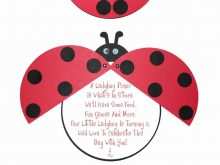 18 Printable Blank Ladybug Invitation Template Now with Blank Ladybug Invitation Template