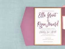 18 Printable Two Fold Wedding Invitation Template Layouts with Two Fold Wedding Invitation Template