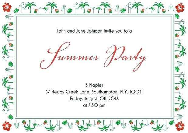 Party Invitation Cards Near Me - Cards Design Templates