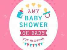 19 Online Baby Shower Invitation Templates Vector for Ms Word by Baby Shower Invitation Templates Vector