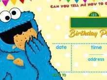 20 Best Sesame Street Invitation Blank Template For Free by Sesame Street Invitation Blank Template