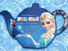 20 Customize Our Free Frozen Birthday Invitation Template for Ms Word with Frozen Birthday Invitation Template