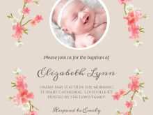 20 How To Create Baby Girl Christening Blank Invitation Template Maker with Baby Girl Christening Blank Invitation Template