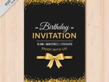 20 Printable Elegant Birthday Invitation Vector Template Formating by Elegant Birthday Invitation Vector Template