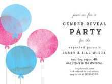 20 Report Blank Gender Reveal Invitation Template Download by Blank Gender Reveal Invitation Template