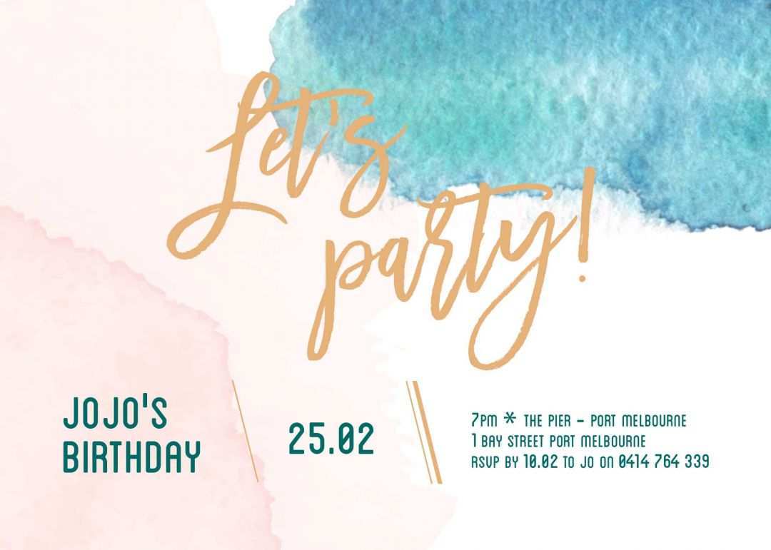20 Visiting Party Invitation Templates With Stunning Design by Party Invitation Templates