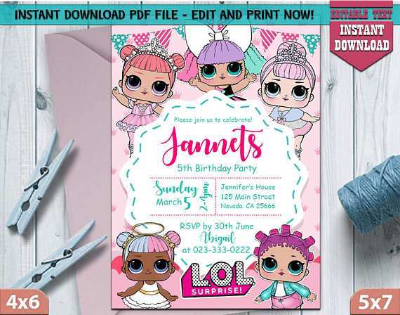 21 Creative Lol Party Invitation Template in Word with Lol Party Invitation Template