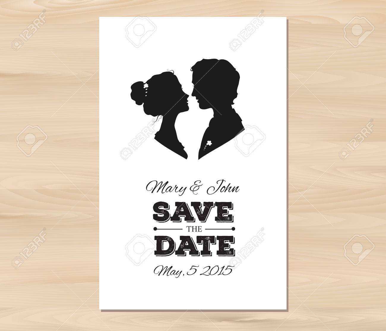 21 Free Save The Date Wedding Invitation Template Vector Photo with Save The Date Wedding Invitation Template Vector