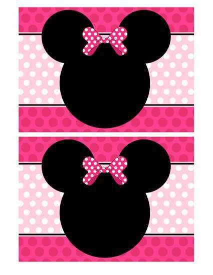 21 The Best Minnie Mouse Blank Invitation Template Layouts by Minnie Mouse Blank Invitation Template