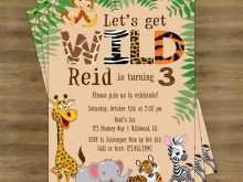 21 The Best Zoo Animal Party Invitation Template Download for Zoo Animal Party Invitation Template