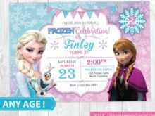 22 Best Elsa Birthday Invitation Template in Word for Elsa Birthday Invitation Template