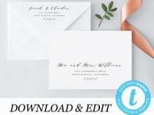 22 Blank Envelope Wedding Invitation Template With Stunning Design with Envelope Wedding Invitation Template