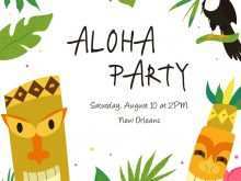 22 Online Hawaiian Party Invitation Template Photo by Hawaiian Party Invitation Template