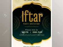 22 Standard Iftar Party Invitation Template for Ms Word by Iftar Party Invitation Template