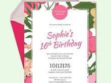 23 Create Birthday Invitation Card Template Word Maker with Birthday Invitation Card Template Word