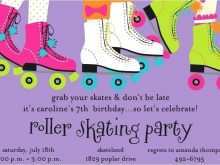 23 Create Roller Skating Birthday Party Invitation Template in Word with Roller Skating Birthday Party Invitation Template