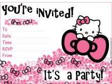 23 Free Printable Kitty Party Invitation Template Free Layouts by Kitty Party Invitation Template Free