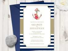 23 Standard Nautical Wedding Invitation Template Now by Nautical Wedding Invitation Template