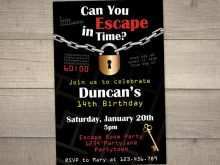 24 Customize Our Free Escape Room Birthday Invitation Template Free Templates by Escape Room Birthday Invitation Template Free