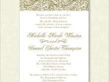 24 How To Create The Example Of Formal Invitation Card in Photoshop by The Example Of Formal Invitation Card