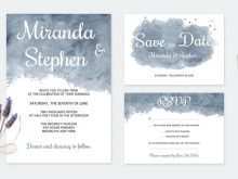 24 Online Watercolour Wedding Invitation Template For Free with Watercolour Wedding Invitation Template
