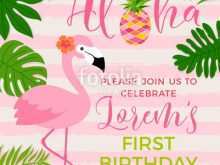 24 Report Tropical Party Invitation Template Maker for Tropical Party Invitation Template