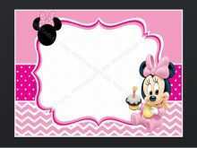 24 The Best Minnie Mouse Blank Invitation Template Download by Minnie Mouse Blank Invitation Template