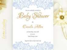 24 Visiting Elegant Baby Shower Invitation Templates in Word by Elegant Baby Shower Invitation Templates
