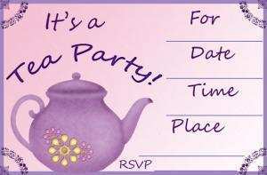 25 Format Blank Tea Party Invitation Template With Stunning Design with Blank Tea Party Invitation Template