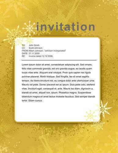 26 Best Dinner Invitation Message Template for Ms Word by Dinner Invitation Message Template