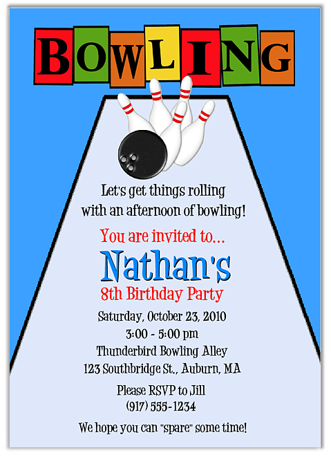 26 Customize Our Free Birthday Party Invitation Template Bowling Download with Birthday Party Invitation Template Bowling
