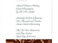 27 Blank Formal Dinner Invitation Example Layouts with Formal Dinner Invitation Example