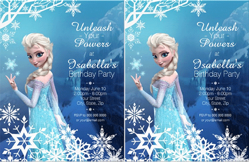 27 Create Frozen Birthday Invitation Template Layouts with Frozen Birthday Invitation Template