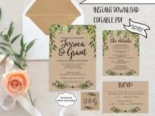 27 Customize Garden Wedding Invitation Template Maker for Garden Wedding Invitation Template