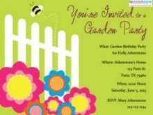 27 Free Garden Party Invitation Template Formating with Garden Party Invitation Template