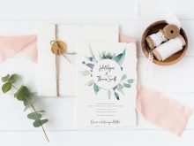28 Free Printable Watercolour Wedding Invitation Template Now by Watercolour Wedding Invitation Template