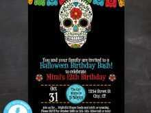 28 How To Create Day Of The Dead Party Invitation Template Formating with Day Of The Dead Party Invitation Template