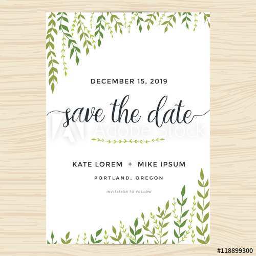 28 Online Save The Date Wedding Invitation Template Vector Photo for Save The Date Wedding Invitation Template Vector
