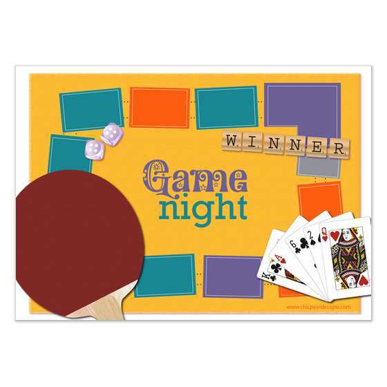 29 Best Blank Game Night Invitation Template Now By Blank Game Night Invitation Template Cards