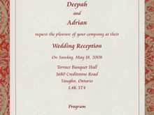 29 The Best Reception Invitation Format In English for Ms Word by Reception Invitation Format In English