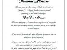 30 Free Formal Dinner Invitation Template Formating by Formal Dinner Invitation Template