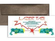 30 Visiting Laser Tag Birthday Invitation Template With Stunning Design for Laser Tag Birthday Invitation Template